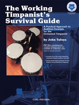 WORKING TIMPANISTS SURVIVAL GUIDE Book with Online Audio Access cover